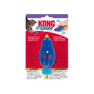 Kong Laser Chirps Bird Cat Laser Toy -